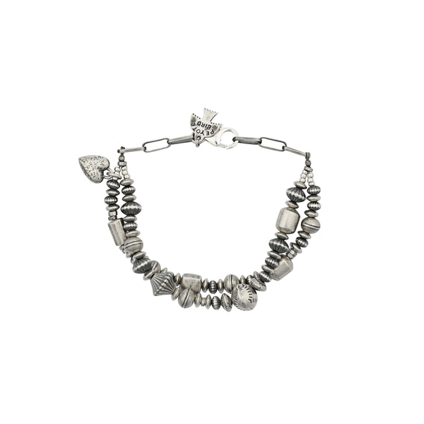 peyote bird Revival Devoted Heart Bracelet