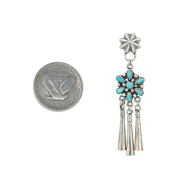 Peyote Bird Revival Moonflower Earrings