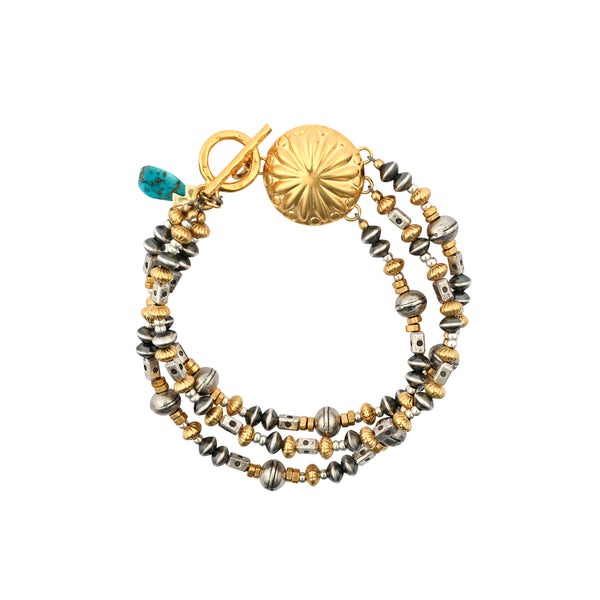 peyote bird Revival Prairie Patina Bracelet