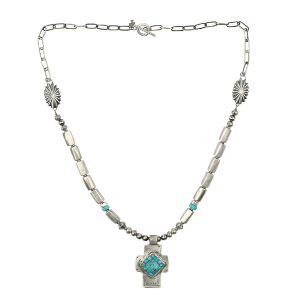 Peyote Bird Revival Shield Of Strength Necklace