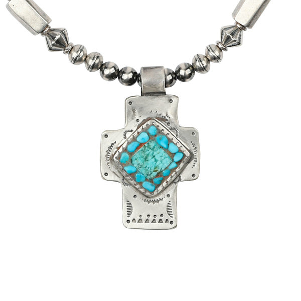 peyote bird Revival Shield of Strength Necklace