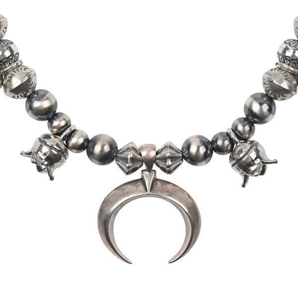 Peyote Bird Revival Silver Skies Necklace