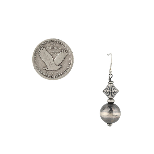 Peyote Bird Revival Silver Spurs Earrings