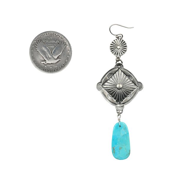 Peyote Bird Revival Trail Maiden Earrings