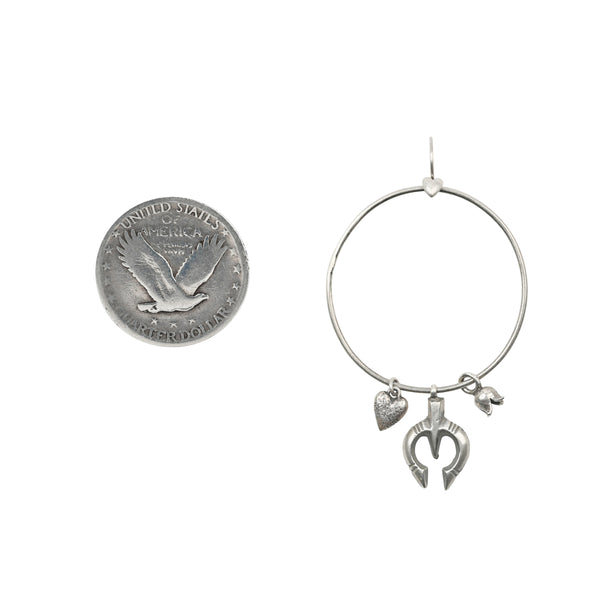 Peyote Bird Revival Trailblazer Hoop Earrings