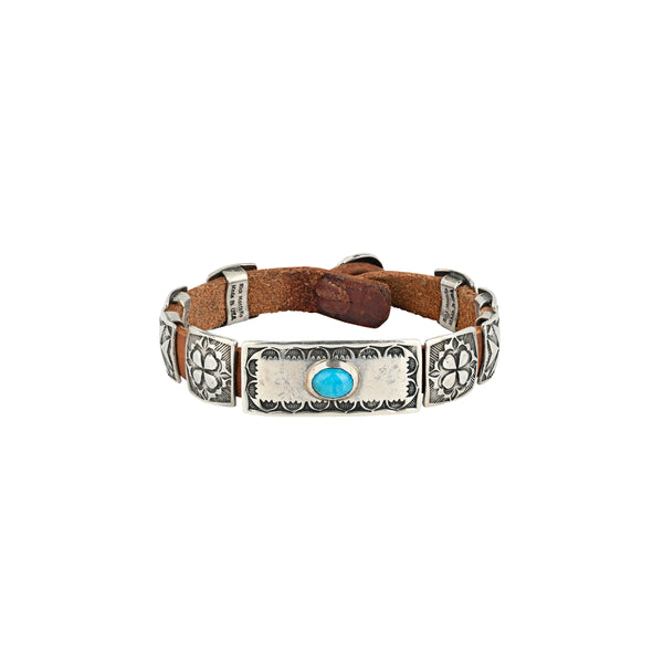 peyote bird Rick Montaño Outlaw Concho Bracelet