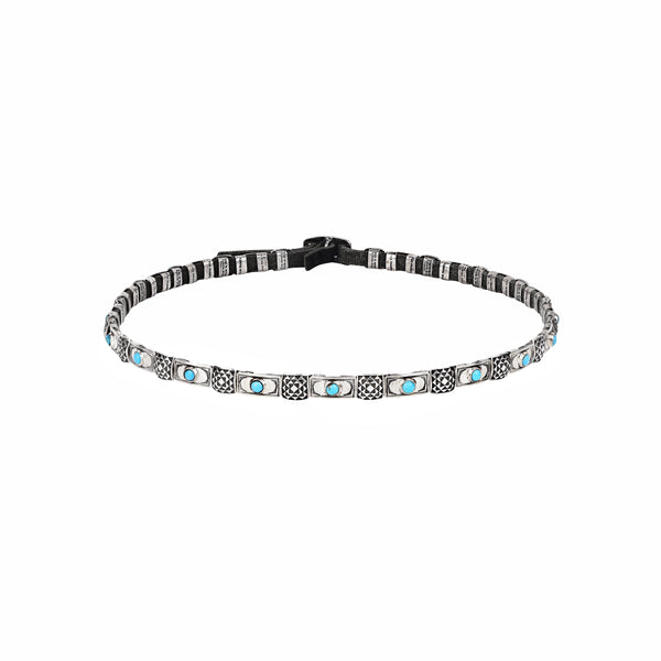 peyote bird Rick Montaño Rio Azul Full Hat Band