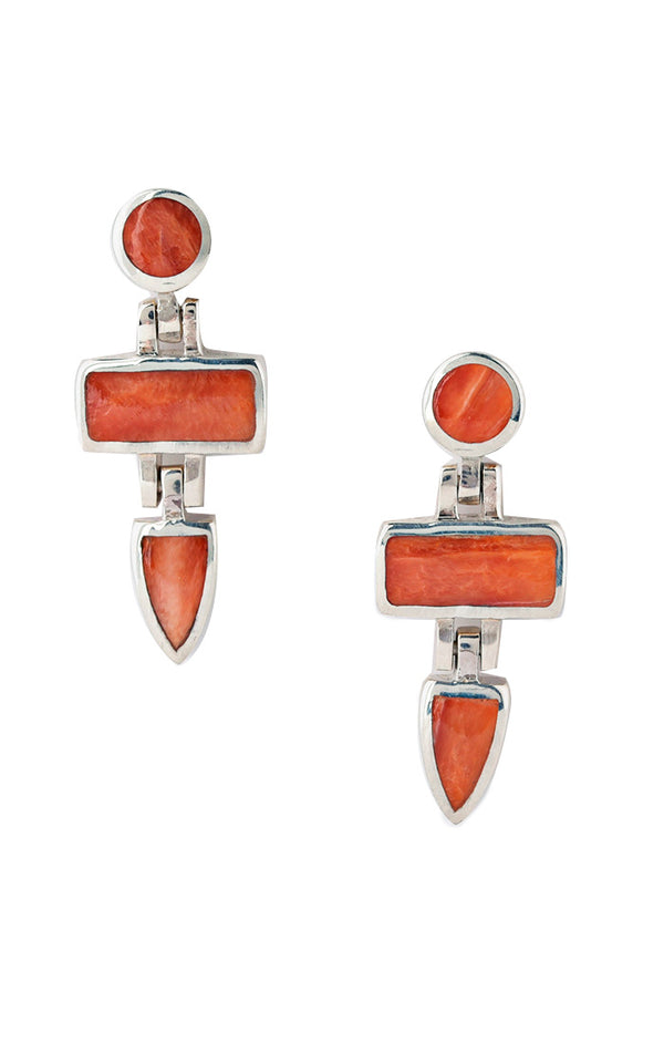 Peyote Bird San Pedro Earrings