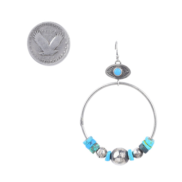 Peyote Bird Santo Earrings