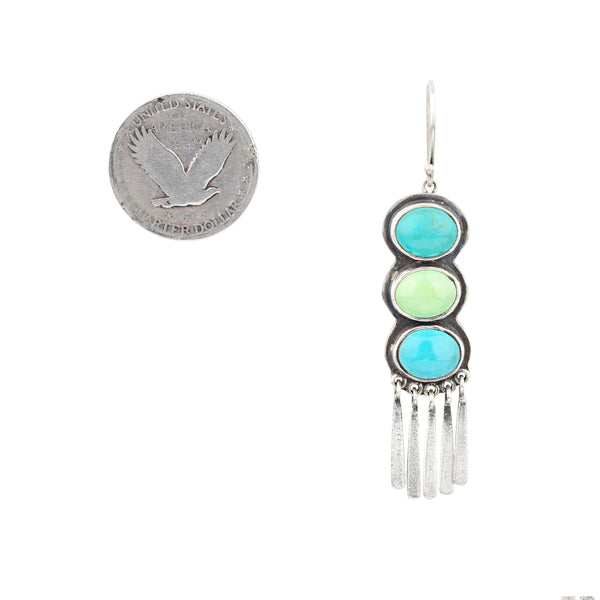 Peyote Bird Seaside Dangle Earrings