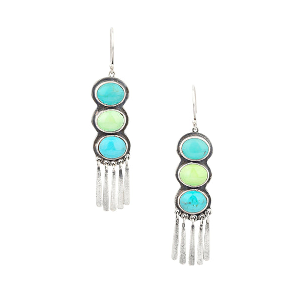 Peyote Bird Seaside Dangle Earrings