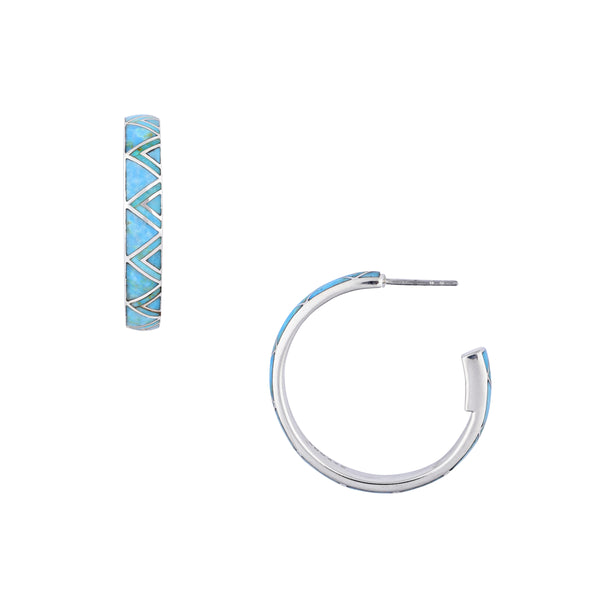 peyote bird Spectre Hoop Earrings