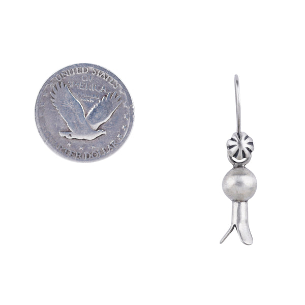 Peyote Bird Squash Blossom Earrings