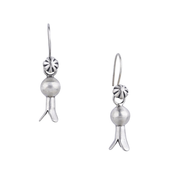 peyote bird Squash Blossom Earrings