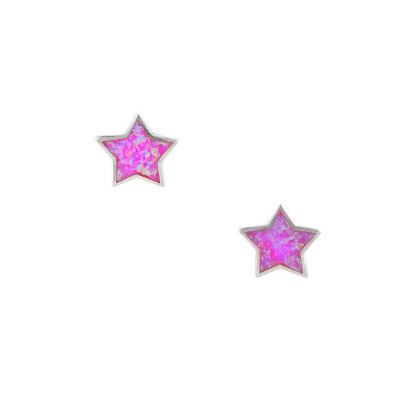Peyote Bird Star Stud Earrings