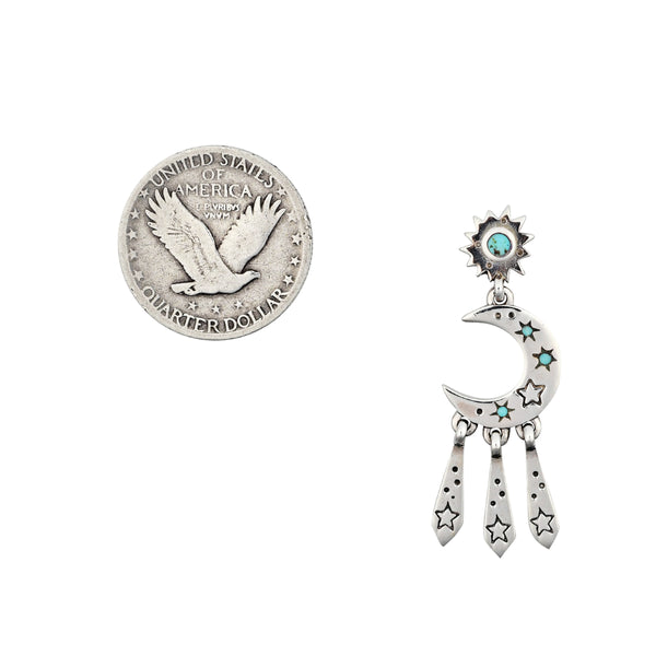 Peyote Bird Stars Above Earrings