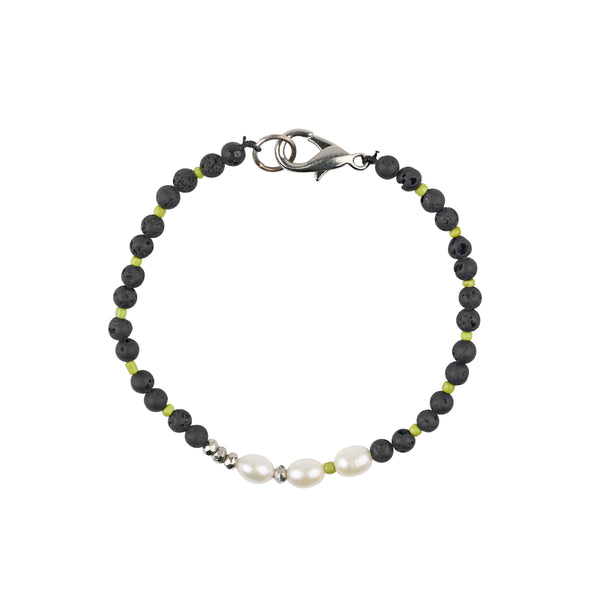 peyote bird Subterranea Lava Bracelet