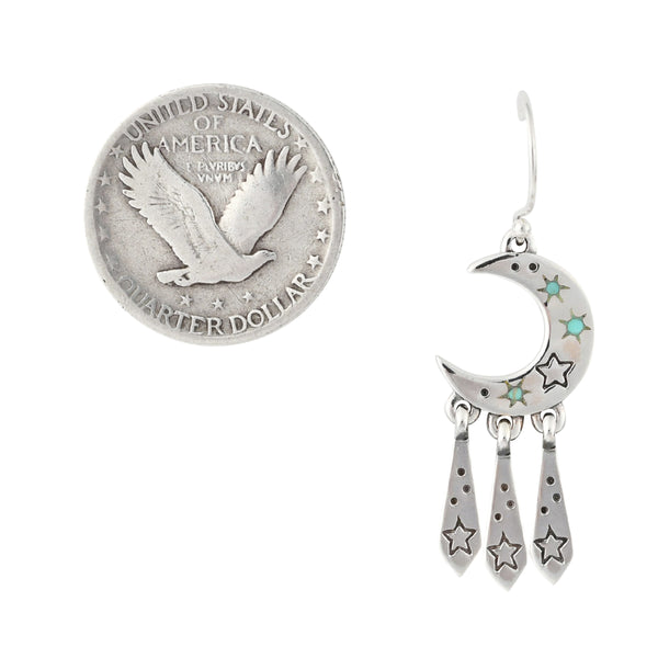Peyote Bird Summer Sky Earrings