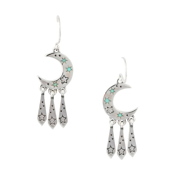 peyote bird Summer Sky Earrings