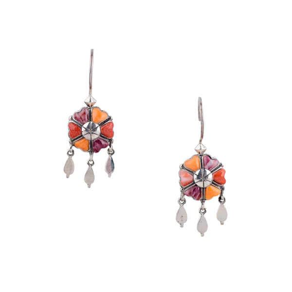 peyote bird Sunflower Earrings