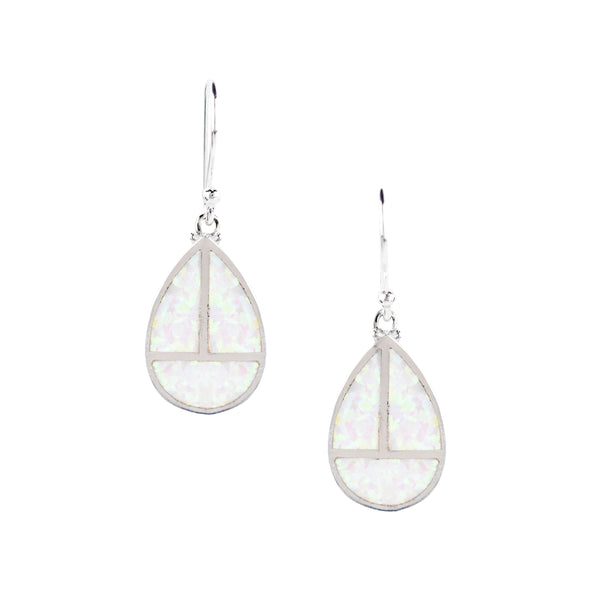 Peyote Bird Teardrop Earrings