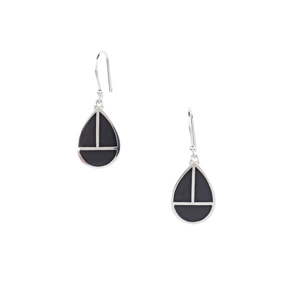 Peyote Bird Teardrop Earrings