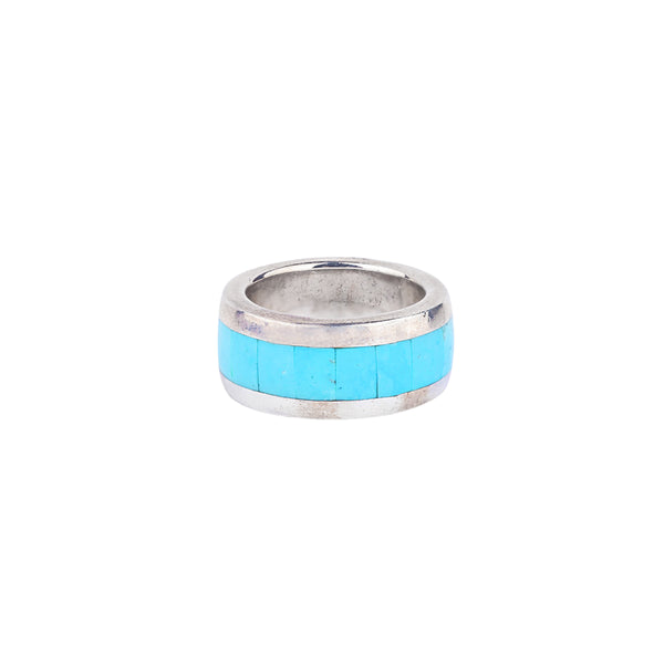 peyote bird Turquoise Sea Ring