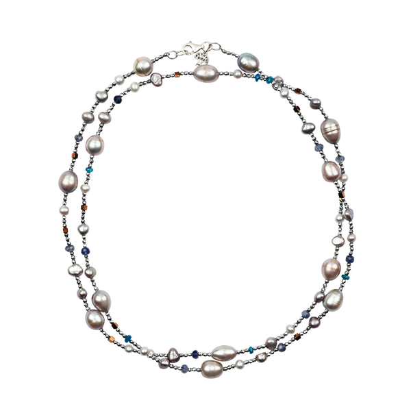 peyote bird Twilight Tide Necklace