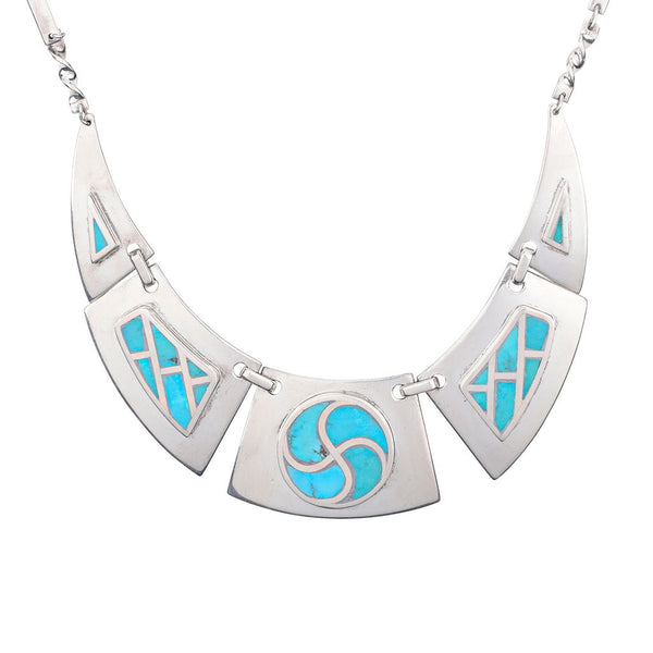 peyote bird Vintage 1950's Collar Necklace