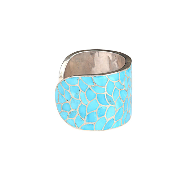 Peyote Bird Vintage Carmichael Haloo Inlay Cuff