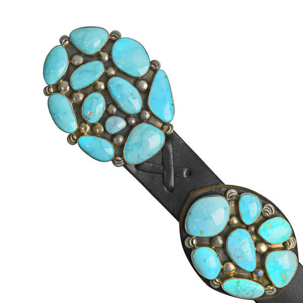 Peyote Bird Vintage Natural Kingman Concho Belt