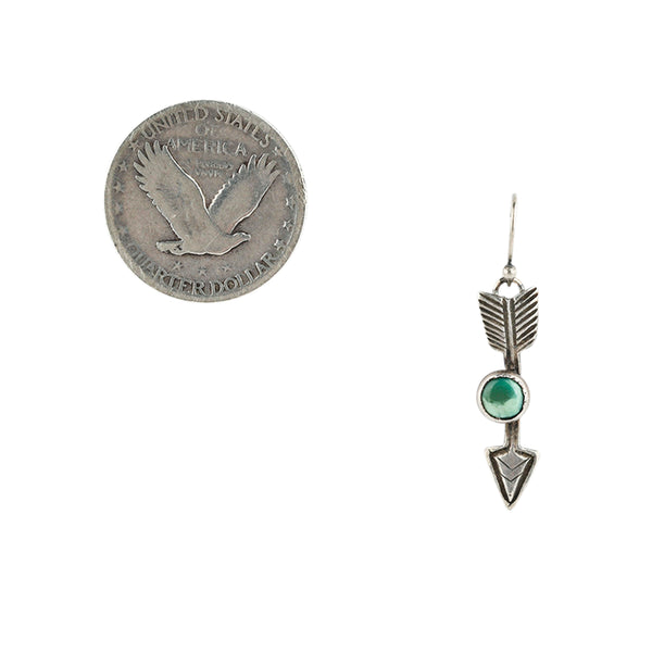 Peyote Bird Vintage Navajo Arrow Earrings (c. 1940's)