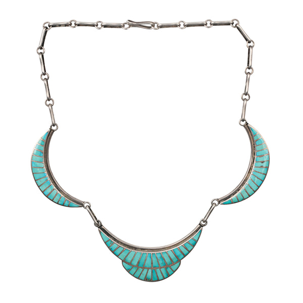 peyote bird Vintage Zuni Choker