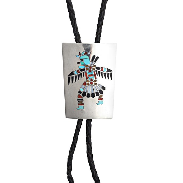 Peyote Bird Vintage Zuni Dancer Bolo