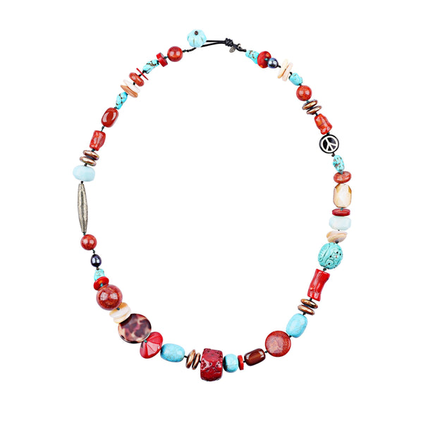 peyote bird Wandering Spirit Necklace