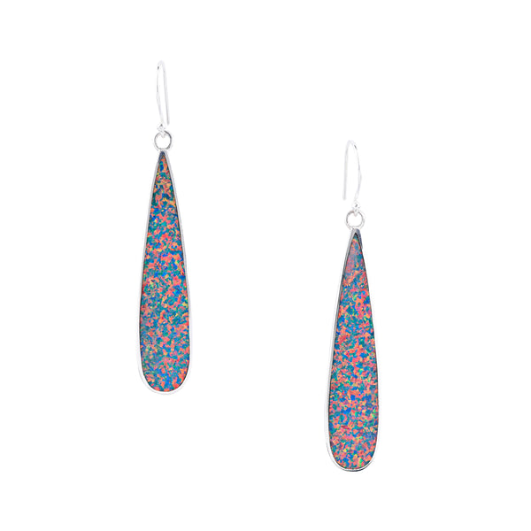 Peyote Bird Waterfall Earrings