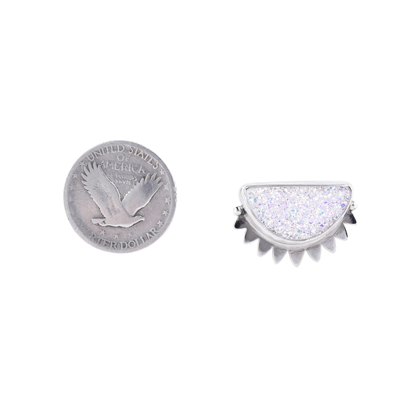 Peyote Bird Zula Earrings White