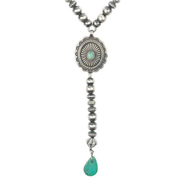 peyote bird Revival High Noon Concho Y-Neck Necklace