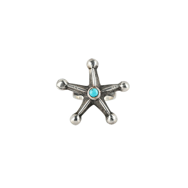 peyote bird Vintage Navajo Beacon Ring | Size 7 (c. 1950's)