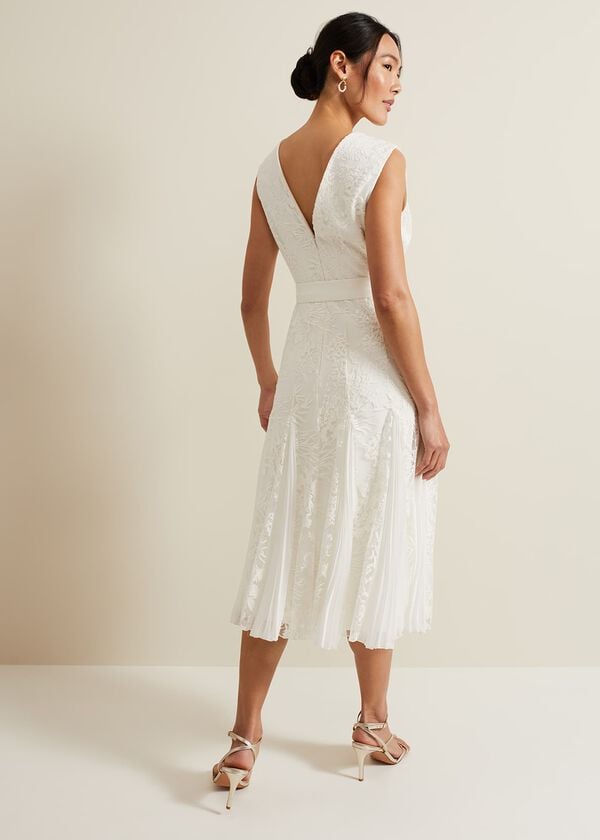 Phase Eight Caterina Embroidered Flared Wedding Dress