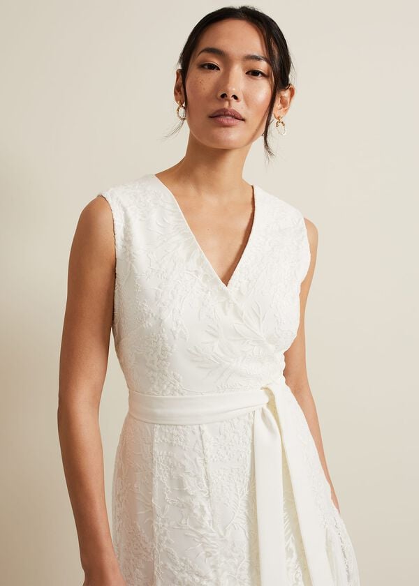 Phase Eight Caterina Embroidered Flared Wedding Dress