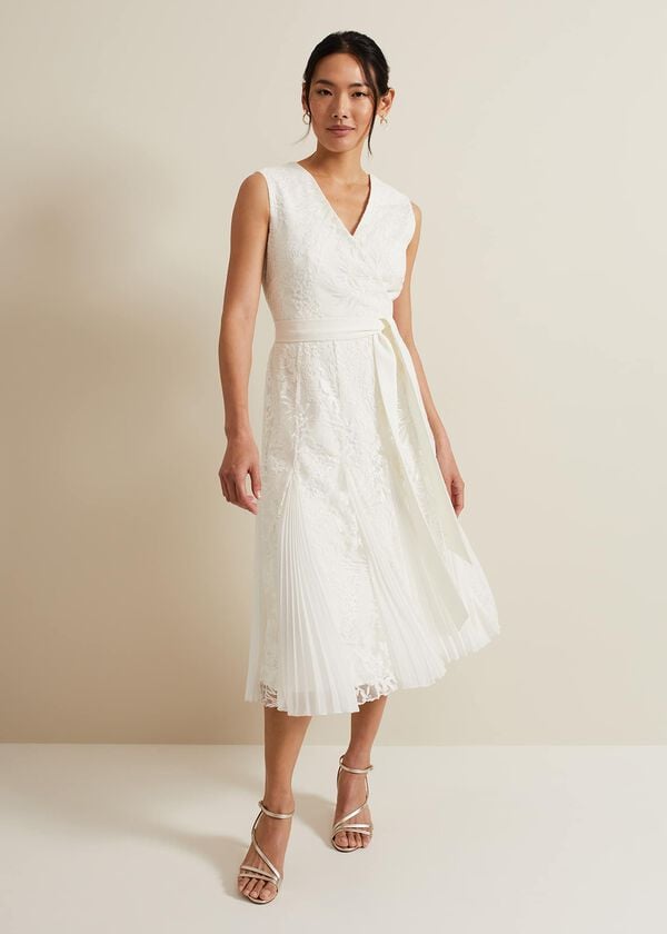phase eight Caterina Embroidered Flared Wedding Dress