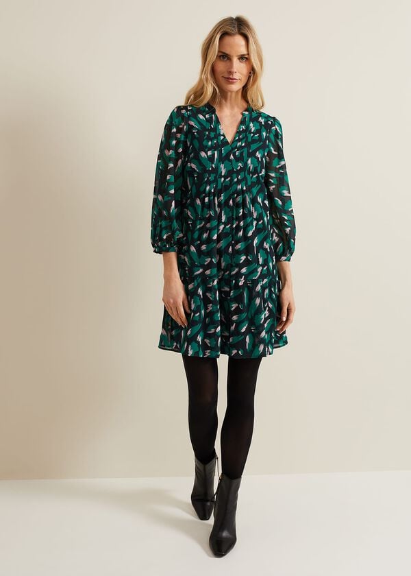 Phase Eight Abstract Penele Dress