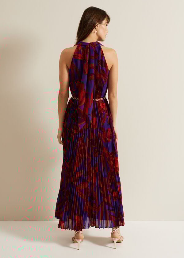 Phase Eight Adelaide Pleated Midaxi Dress