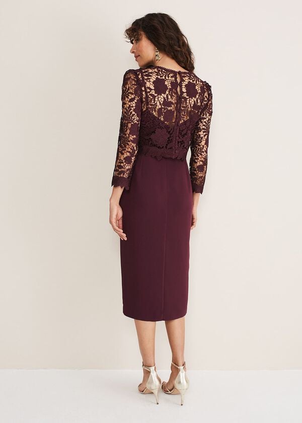 Phase Eight Adeline Double Layer Lace Dress