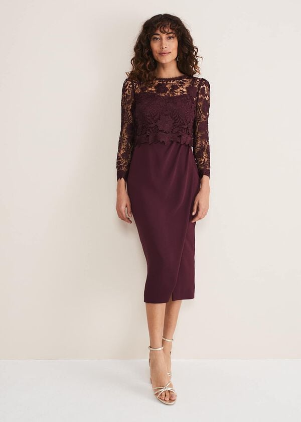 Phase Eight Adeline Double Layer Lace Dress