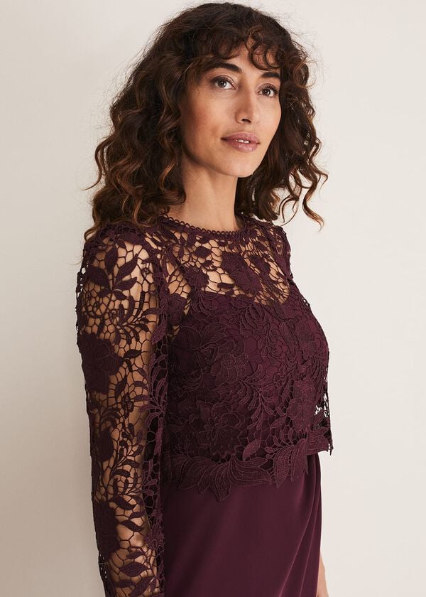 Phase Eight Adeline Double Layer Lace Dress