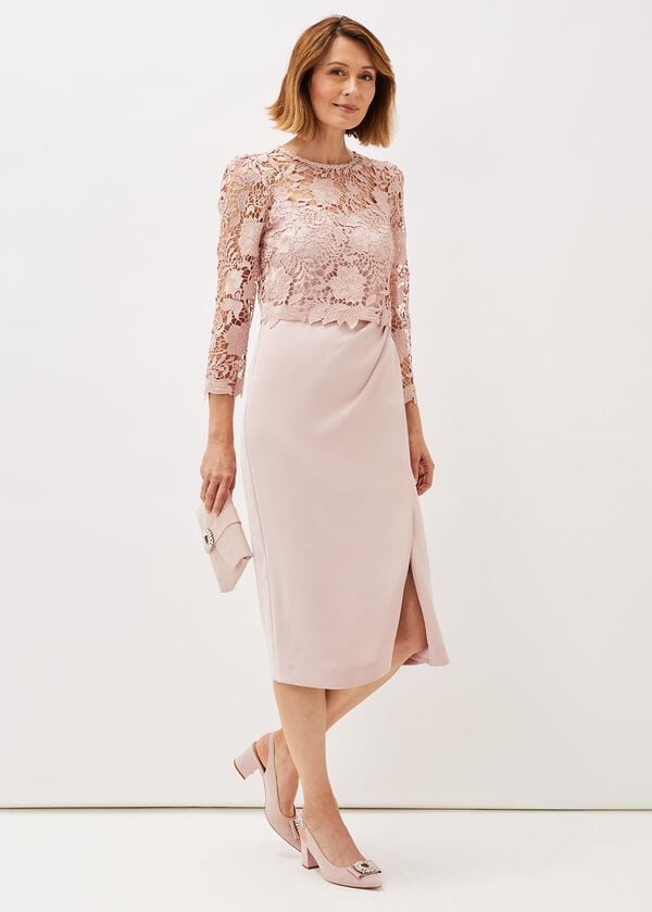 phase eight Adeline Double Layer Lace Dress