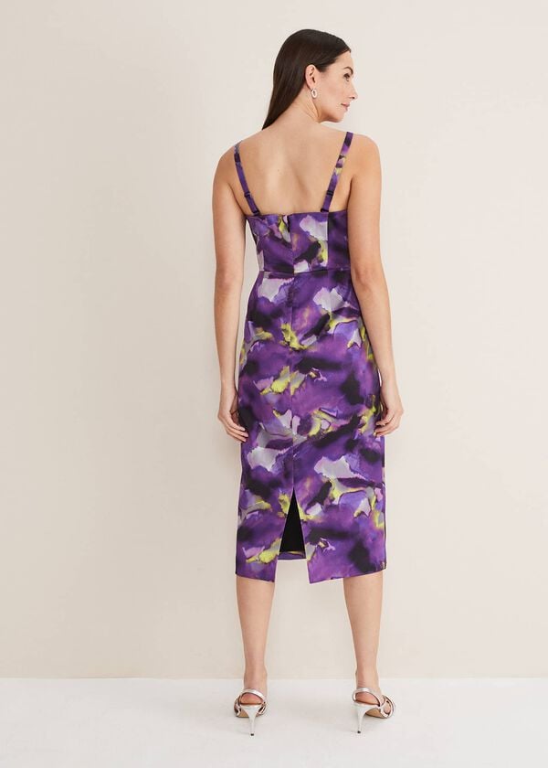 Phase Eight Adelita Abstract Print Dress