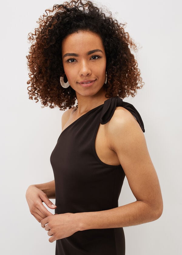 Phase Eight Adelyn One Shoulder Maxi Dress